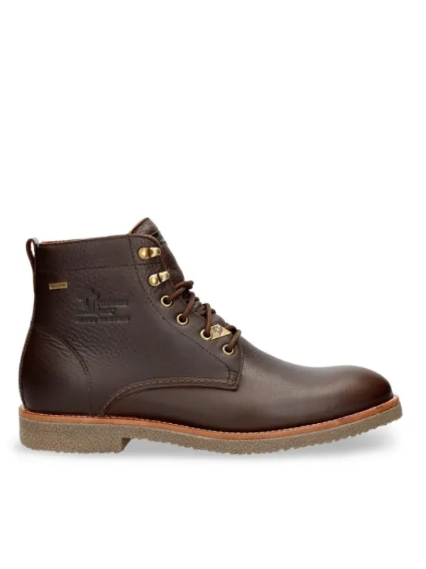 Hombre PANAMA JACK De Montaña | Impermeables-BOTA DE CORDONES CON GORE-TEX GLASGOW GTX C2 MARRÓN
