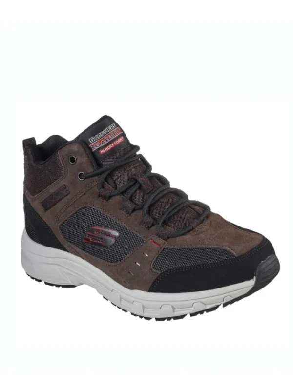 Hombre SKECHERS Casual-BOTAS DE CORDNES MARRÓN SEKECHERS Relaxed Fit: Oak Canyon - Ironhide 51895