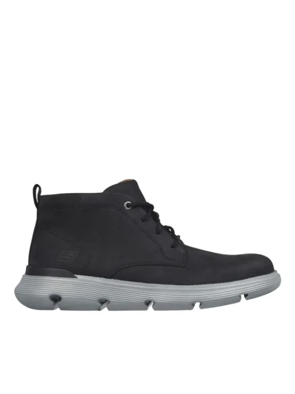 Hombre SKECHERS Casual-BOTAS NEGRAS PARA HOMBRE Garza - Fontaine 204903