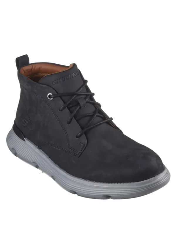 Hombre SKECHERS Casual-BOTAS NEGRAS PARA HOMBRE Garza - Fontaine 204903
