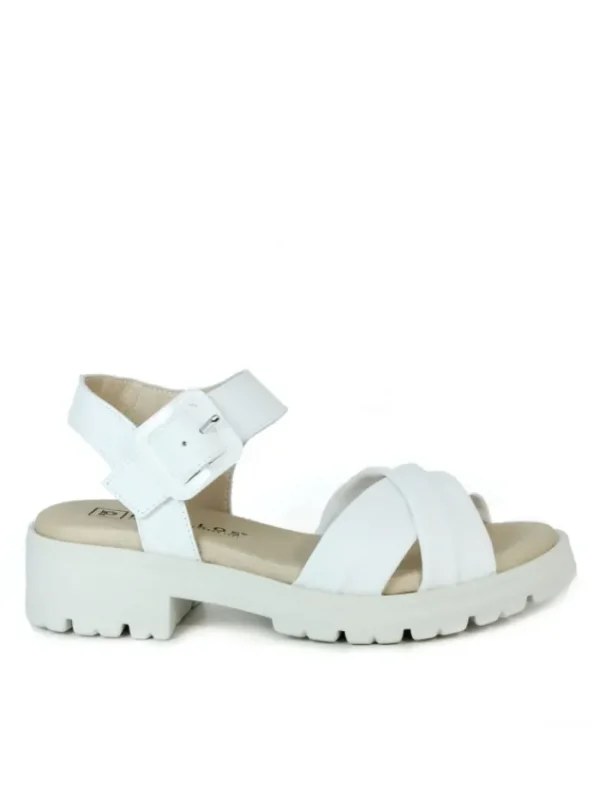 Mujer PITILLOS Planas-SANDALIAS CÓMODAS DE ESTILO CASUAL 2832 BLANCO