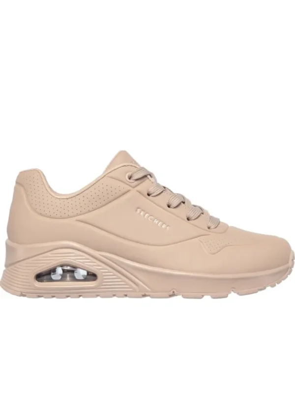 Mujer SKECHERS Casual-ZAPATILLAS DE CORDONES CON CAMARA DE AIRE Uno - Stand on Air BEIGE