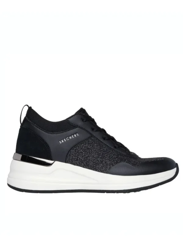 Mujer SKECHERS Casual-ZAPATILLAS DE CUÑA NEGRASS Billion 2 - Winning Streak 177331