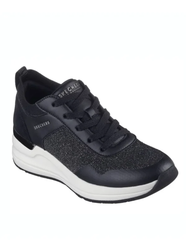 Mujer SKECHERS Casual-ZAPATILLAS DE CUÑA NEGRASS Billion 2 - Winning Streak 177331