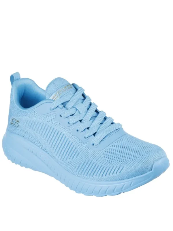Mujer SKECHERS Casual-ZAPATILLAS DEPORTIVAS CON CORDONES BOBS Squad Chaos - Color Rythms 117216 AQUA